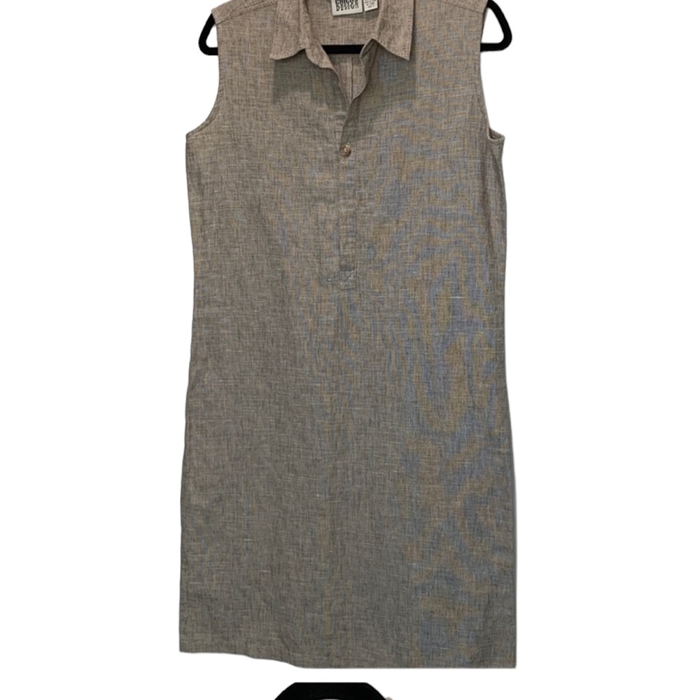 Chico’s linen and cotton blend tunic size 1